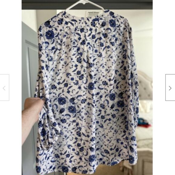 Adrianna Papell Floral Print Top - Picture 3 of 3